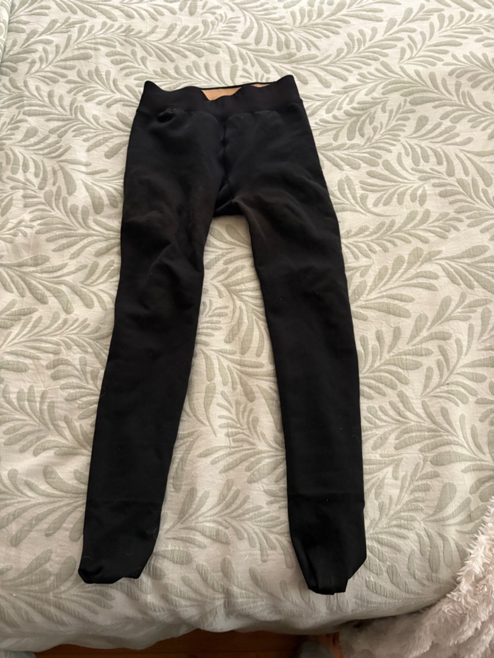 Fleece lined tights